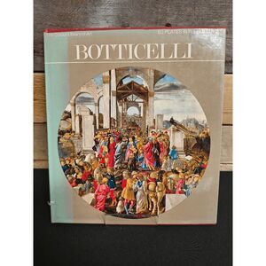 Botticelli - The Colour Library of Art Book Bettina Wadia Paul Hamlyn (HC, 1968)